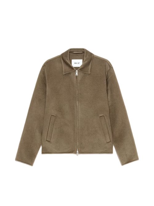Arlo - Brushed wool blend jacket NN.07 | 26300014378447128 DESERT CLAY